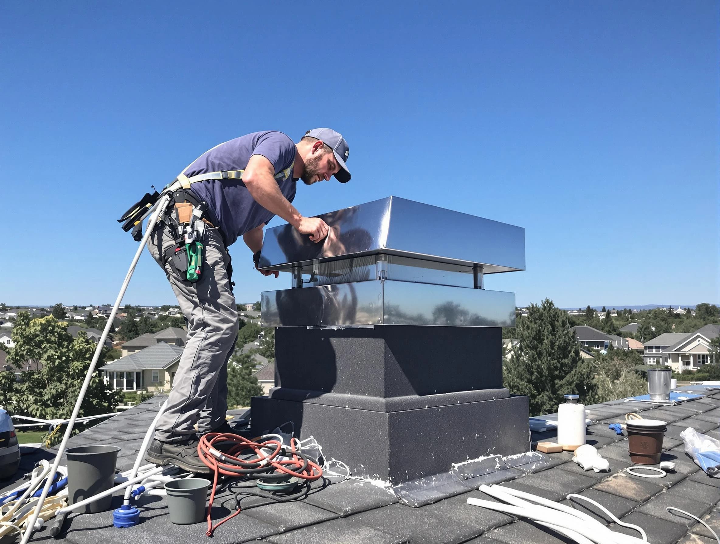 Chimney Cap Services service in Yukon, OK