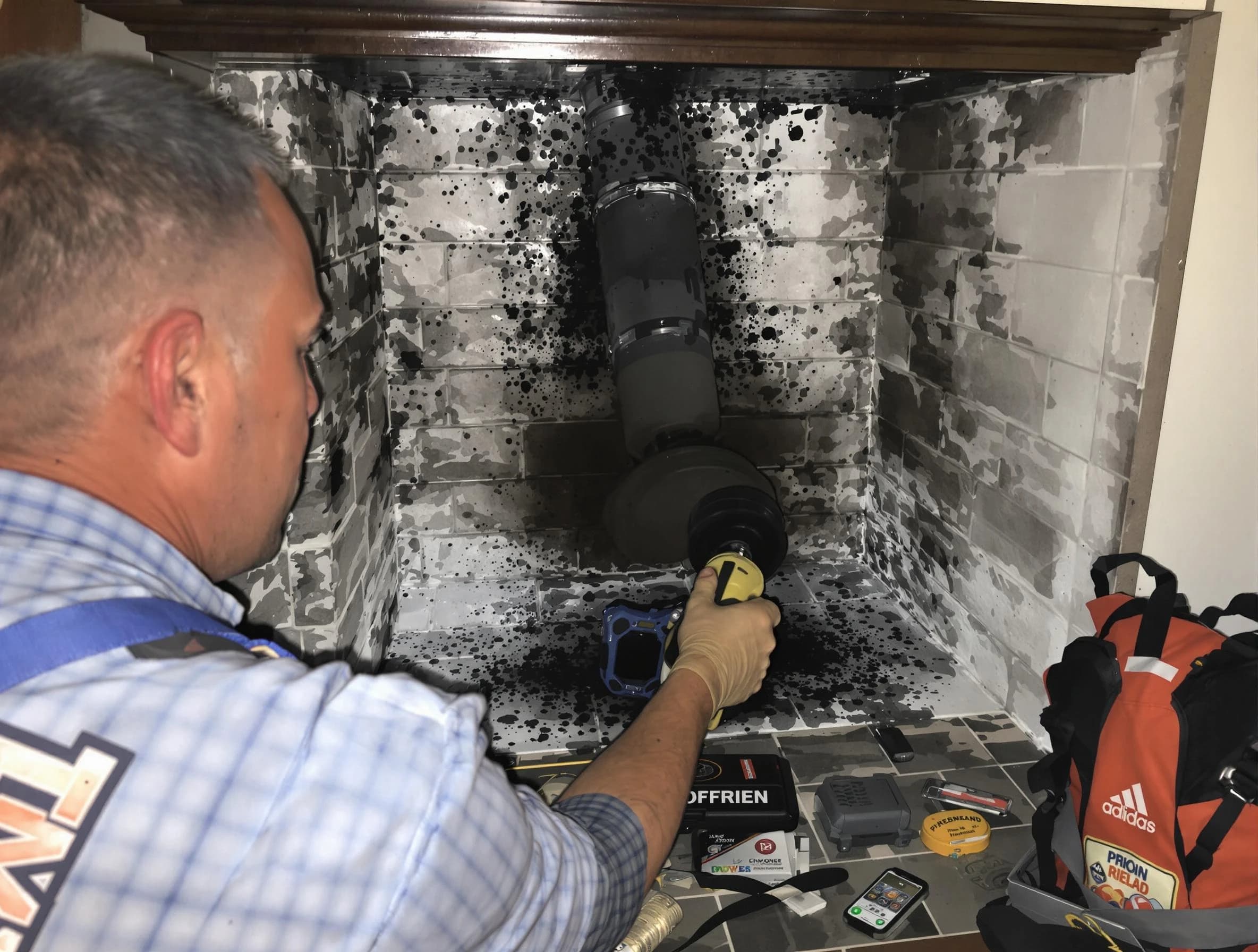 Creosote removal service by Yukon Chimney Sweep in Yukon, OK